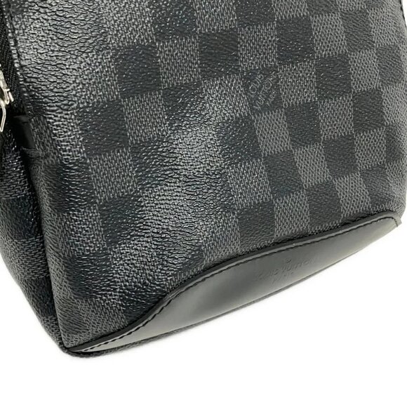 Auth LOUIS VUITTON Avenue Sling Bag N41719 Damier Graphite - MB3179 Backpack - Picture 3 of 16